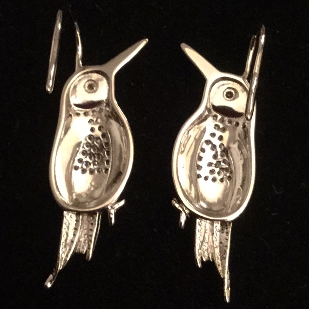 Hummingbird Opalite Inlay Earrings - Picture 4 of 5